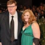 Michael Moore and his wife
