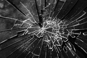 Shattered pane of glass - dealing with infidelity that shattered you