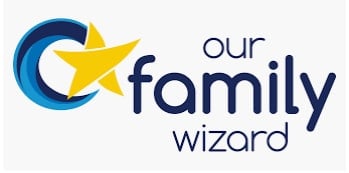 Logo for Our Family Wizard Co Parenting App