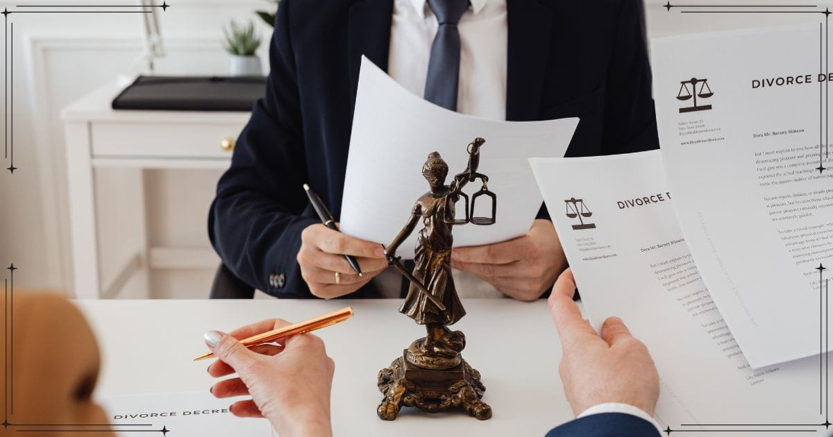 consulting with a divorce lawyer