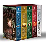 Covers of the Game of Thrones series of books