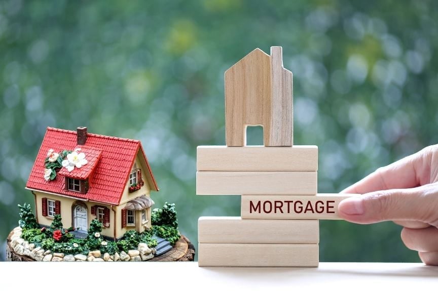jenga-like house mortgage
