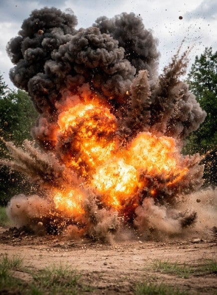 Exploding Your Divorce Picture of an explosion: exploding your divorce.