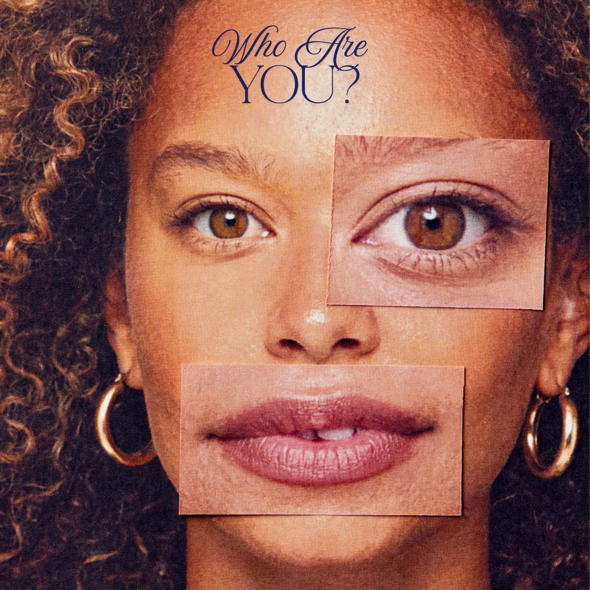 Identity Modern art image of African American Woman's face with distorted features signifying identity shift.