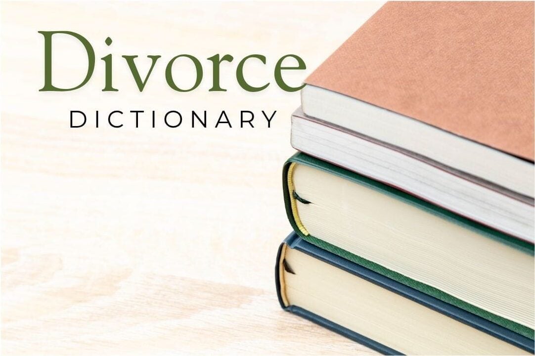 divorce dictionary
